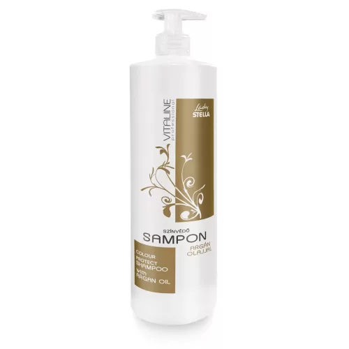 Vitaline Color Sampon argánolajjal 1000ml pumpás festett hajra