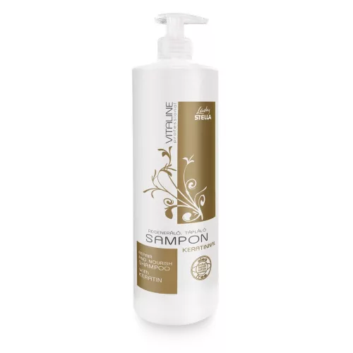 Vitaline Hajregeneráló Sampon keratinnal 1000ml Pumpás