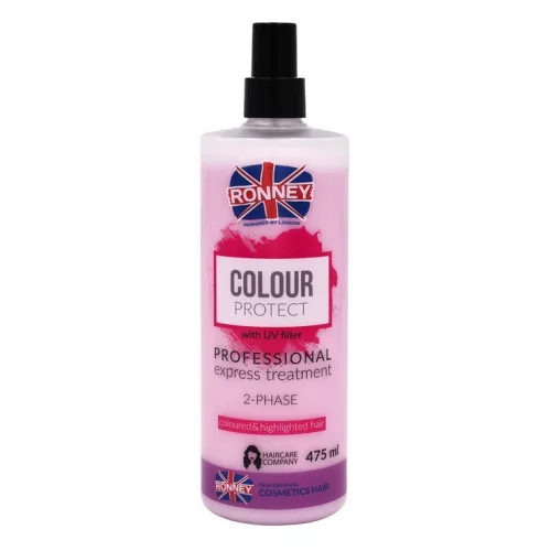 Ronney Kétfázsú Színvédő balzsam / kondicionáló spray 475ml Colour Protect Hajban maradó