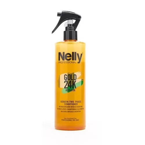 Nelly kétfázisú balzsam / kondicionáló 24K GOLD Keratin Tápláló 400ml