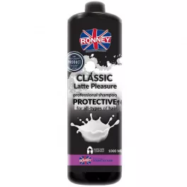   Ronney Kényeztető Classic Latte sampon 1000ml Pleasure, Fehérjékkel minden hajtipusra