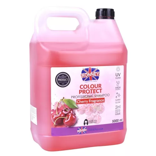 Ronney Color Protect Sampon 5000ml Festett hajra, cseresznye illattal