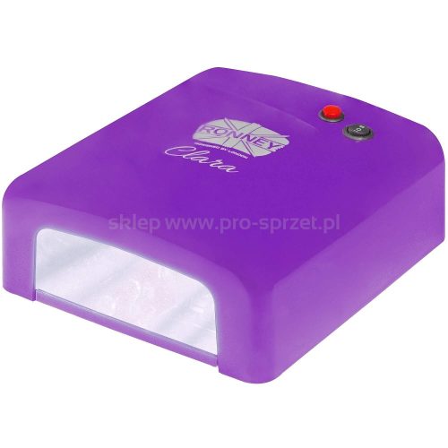 Ronney UV Lámpa CLARA 36W időkapcsolóval 120mp/végtelen LILA/Purple