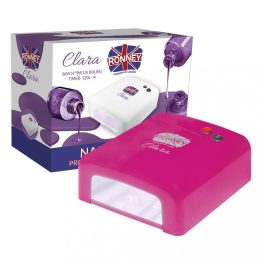   Ronney UV Lámpa CLARA 36W időkapcsolóval 120mp/végtelen RÓZSASZÍN