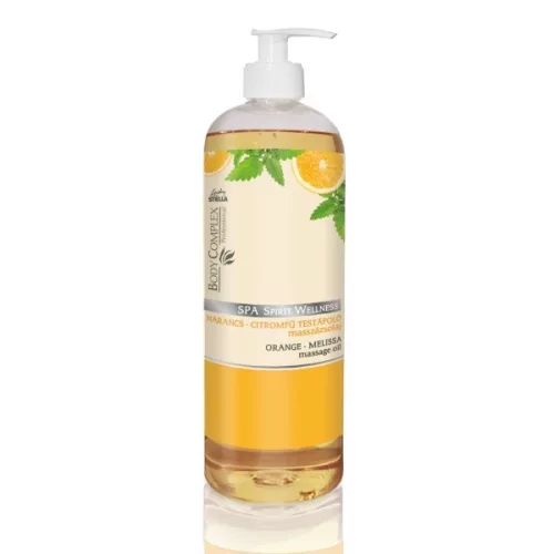 Lady Stella Spa Spirit Wellness Narancs-Citromfű Masszázsolaj 1000ml