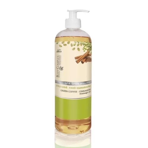 Lady Stella Spa Spirit Wellness Zöld Kávé-Fahéj Bőrmegújító masszázsolaj 1000ml