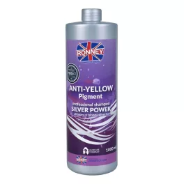   Ronney Silver sampon No Yellow 1000ml Anti yellow pigments, a sárga haj ellen