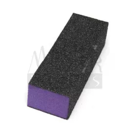Master Nails Buffer Tömbreszelő 3-oldalú Lila/fekete
