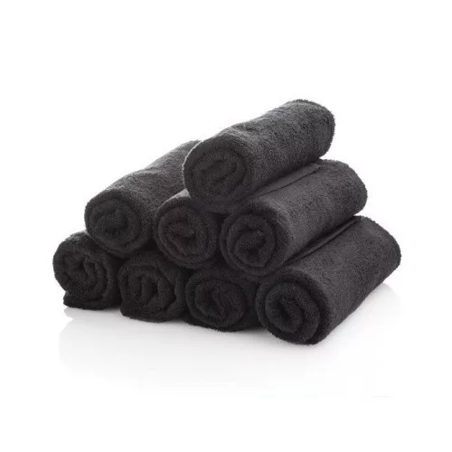 Frottír törölköző 50*90cm fekete XS370338