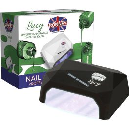   Ronney UV/LED Lámpa LUCY 36W (12+24W) FEKETE időkapcsolóval