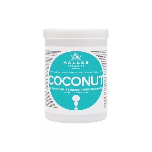 KJMN Coconut Hajpakoló krém / hajmaszk 1000ml Kókusz olajjal