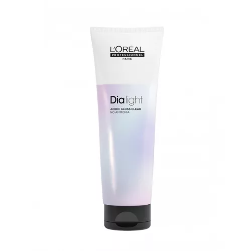 DIA Light Gloss CLEAR tartós hajszínező festék 250ml Savas kémhatású technológia