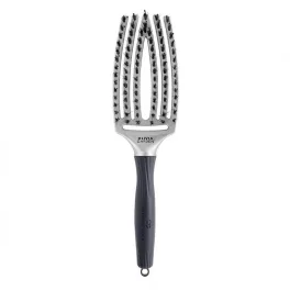  Olivia Garden Finger Brush Combo Purity White Gold Bontókefe Ezüst-fekete