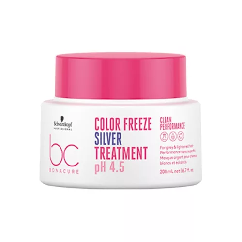 Bonacure Color Freeze Silver hamvasító pakolás/ hajmaszk 200ml