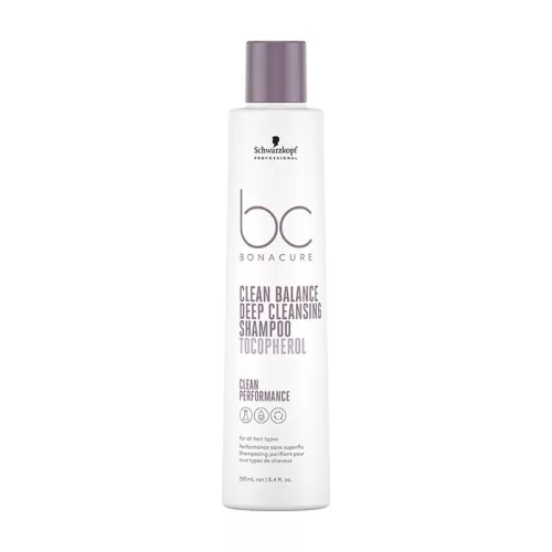 *Bonacure Clean Balance mélytisztító sampon 250ml
