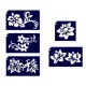 Virág 2 sablon szett 5db