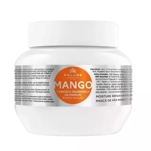 KJMN MANGÓ Revitalizáló hajpakoló / hajmaszk krém 275ml