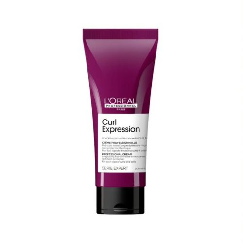 L'Oréal Serie Expert Curl Expression 200ml Hajban maradó hidratáló krém Beépített hővédelemmel