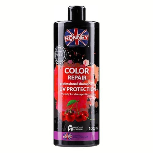 Ronney Color Repair Cherry színvédő sampon 1000ml UV védelemmel