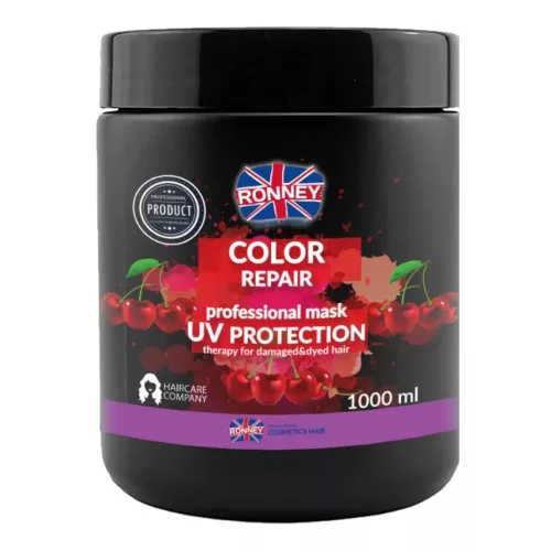 Ronney Color Repair színvédő pakolás/ hajmaszk 1000ml UV védelemmel
