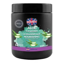   Ronney Hidratáló Aloe és Ceramid komplex pakolás / hajmaszk 1000ml Száraz, fakó hajra