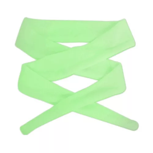 Kozmetikai Kötős Bambusz Frottír Fejpánt ZÖLD