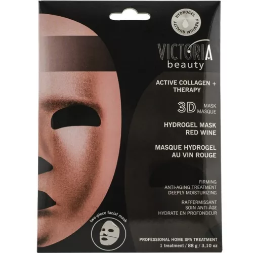 VICTORIA 3D Hydrogel Arcmaszk - Vörösbor 88g