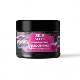   Ronney Smoothing Silk Sleek Hajpakolás/ hajmaszk 300ml Vékonyszálú, fakó hajra
