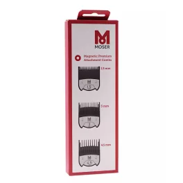 Moser mágneses fésűszett 3dbos, 1.5/3/4.5mm 1801-7010