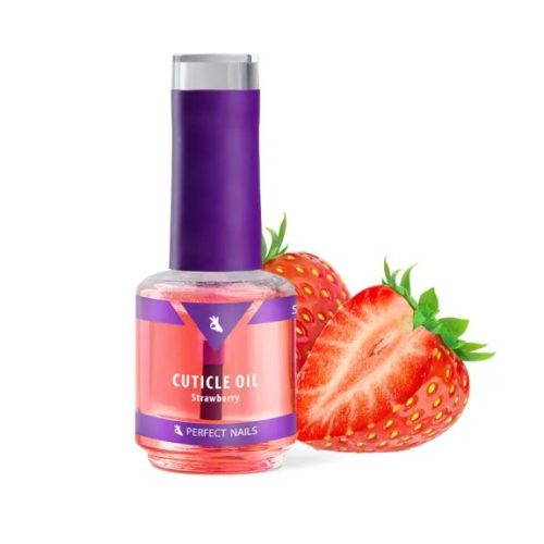 Perfect Nails Körömápoló olaj Eper illattal - Cuticle Oil - Strawberry 15ml