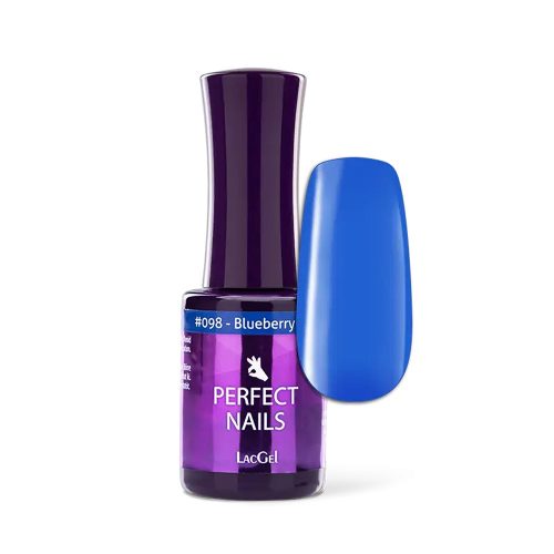 Perfect Nails LacGel #098 Gél Lakk 8ml - Blueberry Blue - Fashion Trend Fall
