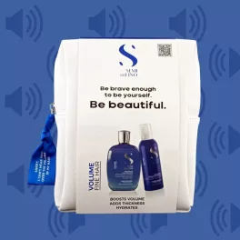   Semi di Lino Volume Duo kit Vékonyszálú hajra Díszcsomagban