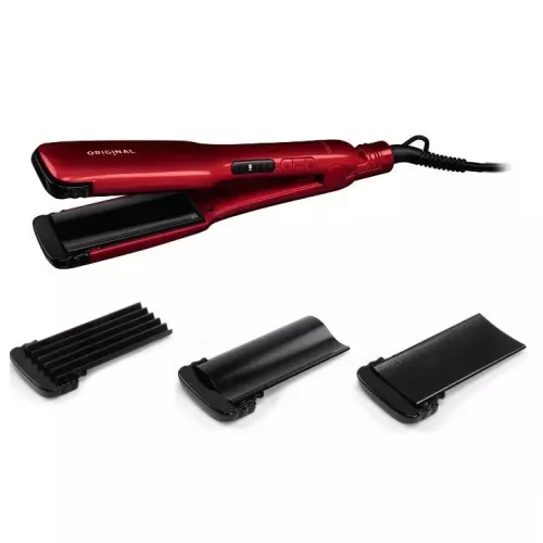 Sibel Ultron Volumeox 3 in 1 többfunkciós hajsimító 0447527 Piros