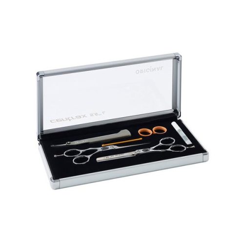 Sibel Ultron Centrax 5.5' olló készlet 7097001 vágó+ritkító+borotva