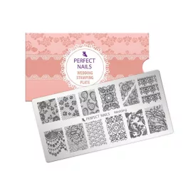 Perfect Nails Körömnyomda lemez - Wedding