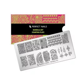 Perfect Nails Körömnyomda lemez-Mandala Art