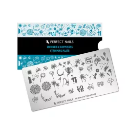 Perfect Nails Körömnyomda lemez-Wonder & Happiness