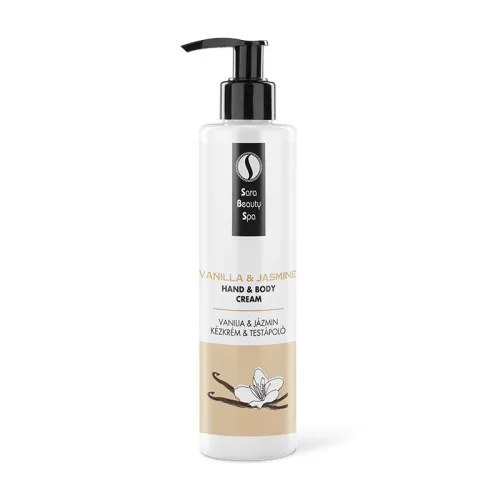 Sara Beauty Spa Vanília & jázmin kézkrém és testápoló 250ml