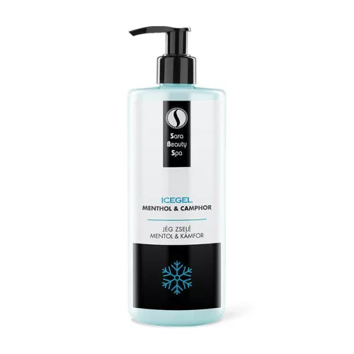 Sara Beauty Spa Jégzselé mentol & kámfor 500ml