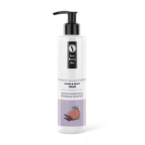 Sara Beauty Spa Mangó & levendula kézkrém & testápoló 250ml