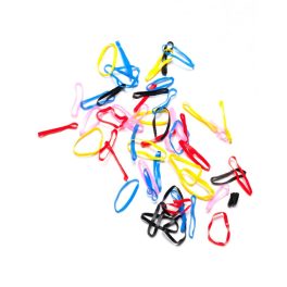   Szilikonos hajgumi MINI Színes/vegyes ~90db/cs Bijou for you
