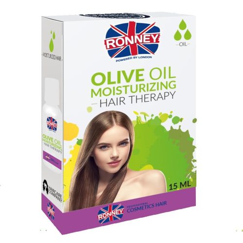 Ronney Hajvégápoló olaj Olive Moisturizing Effect 15ml Hajerősítő, regeneráló