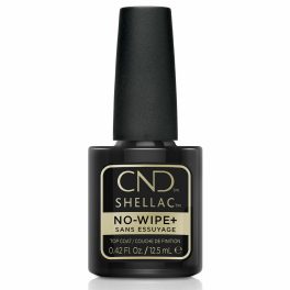   CND Shellac NO-WIPE+ Top Coat fixálás mentes fedőlakk 12,5 ml