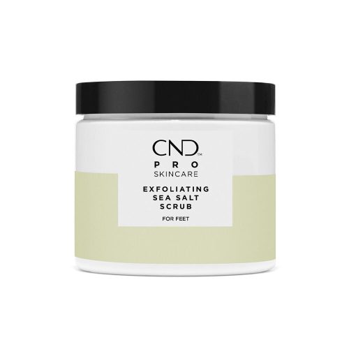 CND PRO Skincare Exfoliating Sea Salt Scrub tengeri sós hámlasztő bőrradír lábra 511 g