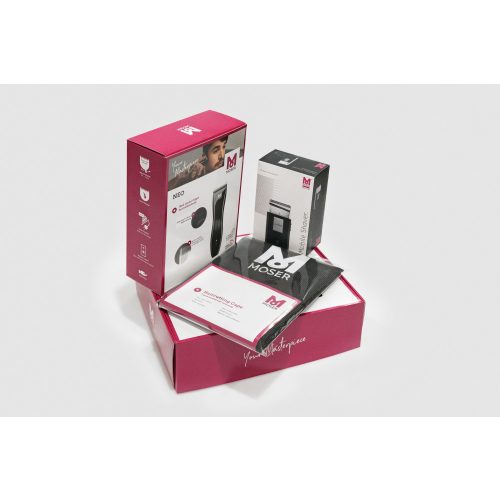 Moser Combo Promo Kit 1886-0053 Neo Clipper & Travel Shaver