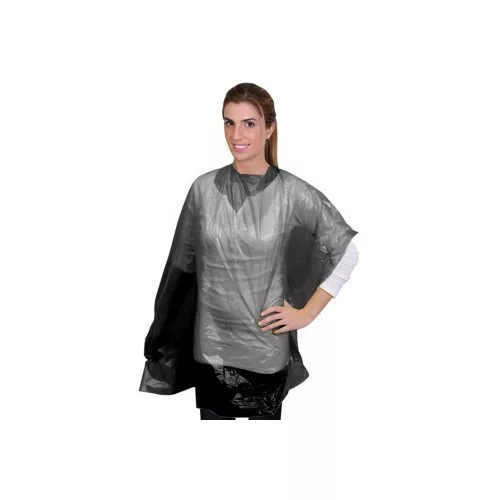 Eurostil Egyszer használatos PE beterítő/festő kendő 50db/cs 07806/50 FEKETE