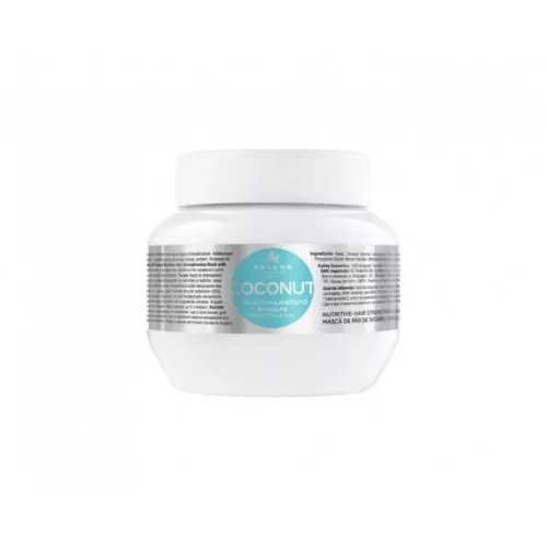 KJMN Coconut Tápláló-Hajerősítő Hajpakoló / hajmaszk Kókuszolajjal 275ml