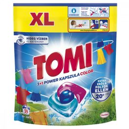   Tomi 3+1 Power Color mosókapszula 39db orchidea és madámia olajjal 39 mosás