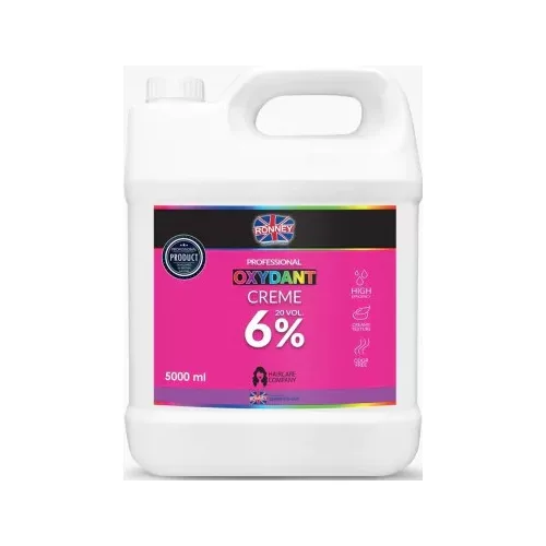 Ronney Professzionális krémhidrogén/oxigenta 6% 20vol 5000ml