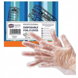   Ronney Egyszer használatos fólia kesztyű nylon/PE 100db/cs L/XL méret